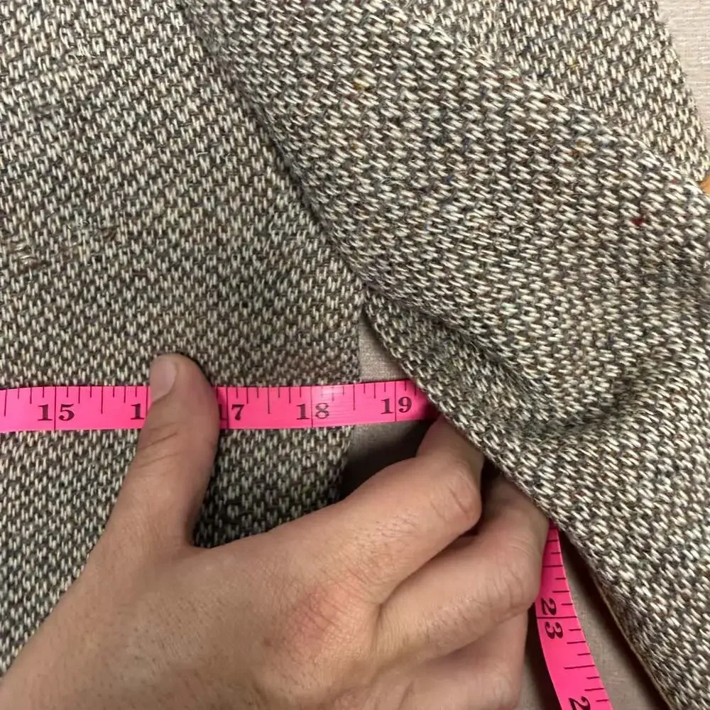 The Tailored Man San Francisco Vintage Tweed Sport Coat with Suede Elbow Patches